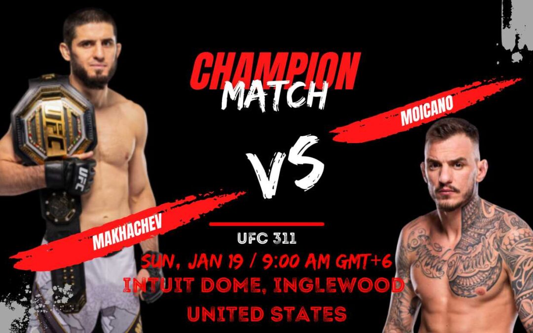 UFC 311 Results | MAKHACHEV VS Moicano Fight Card