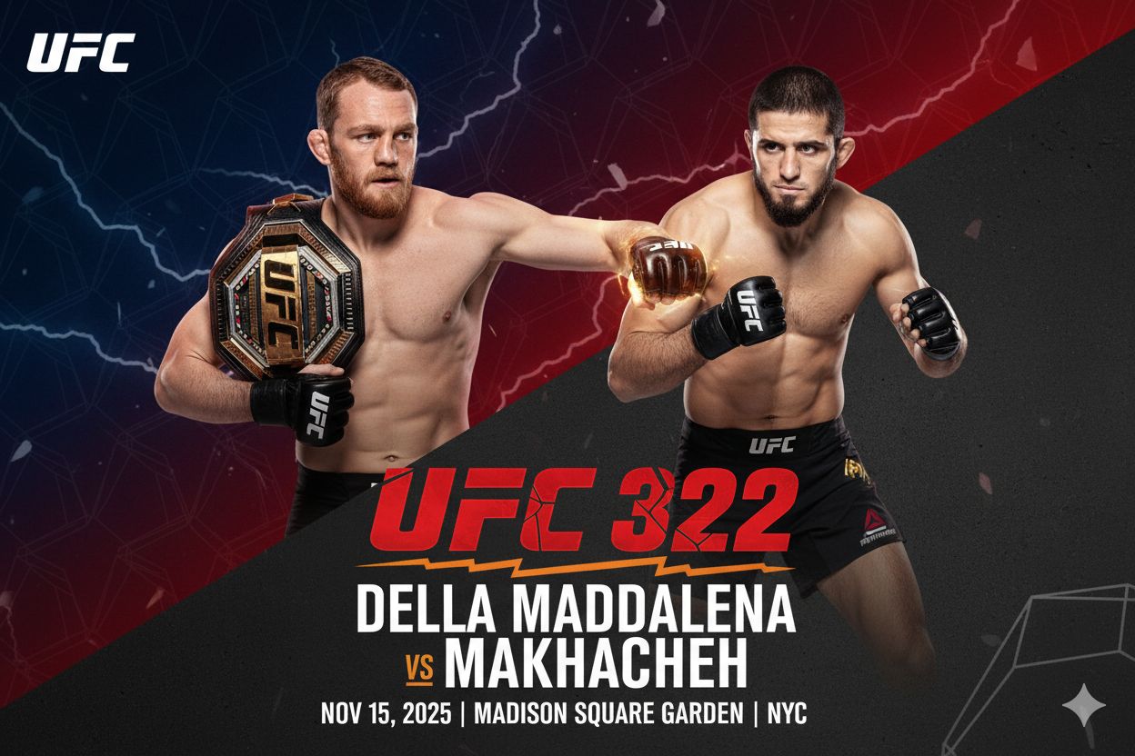 UFC 322: Islam Makhachev vs Jack Della Maddalena  A Champion vs. Champion Superfight UFC 322: Islam Makhachev vs Jack Della Maddalena A Champion vs. Champion Superfight